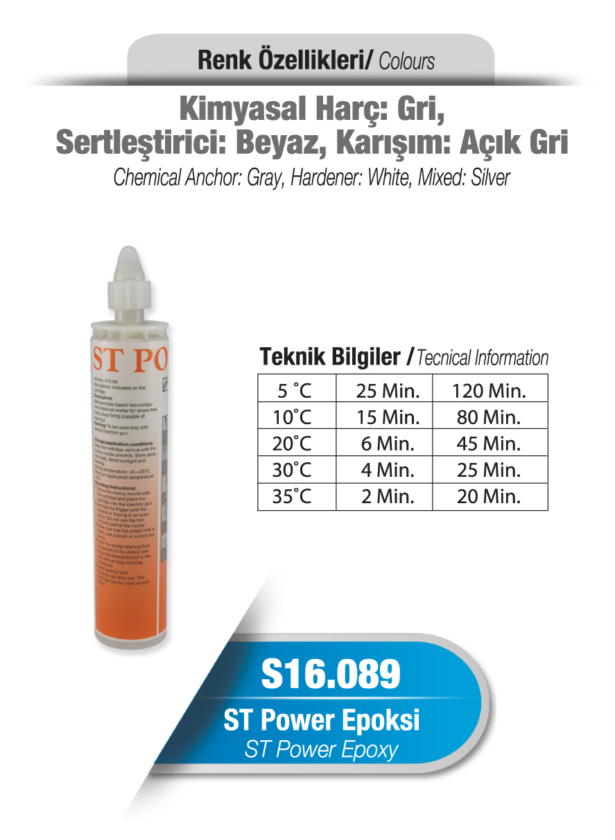 S18.089 ST Power Epoksi