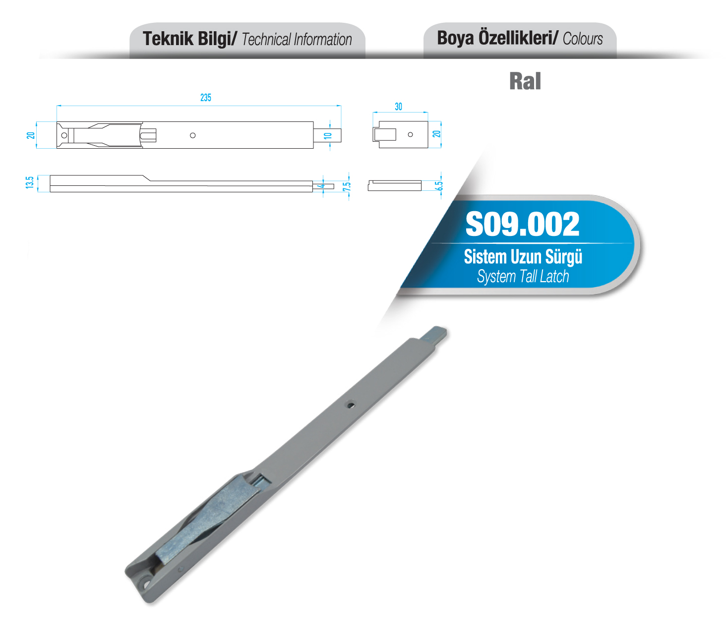 S09.002 Sistem Uzun Sürgü