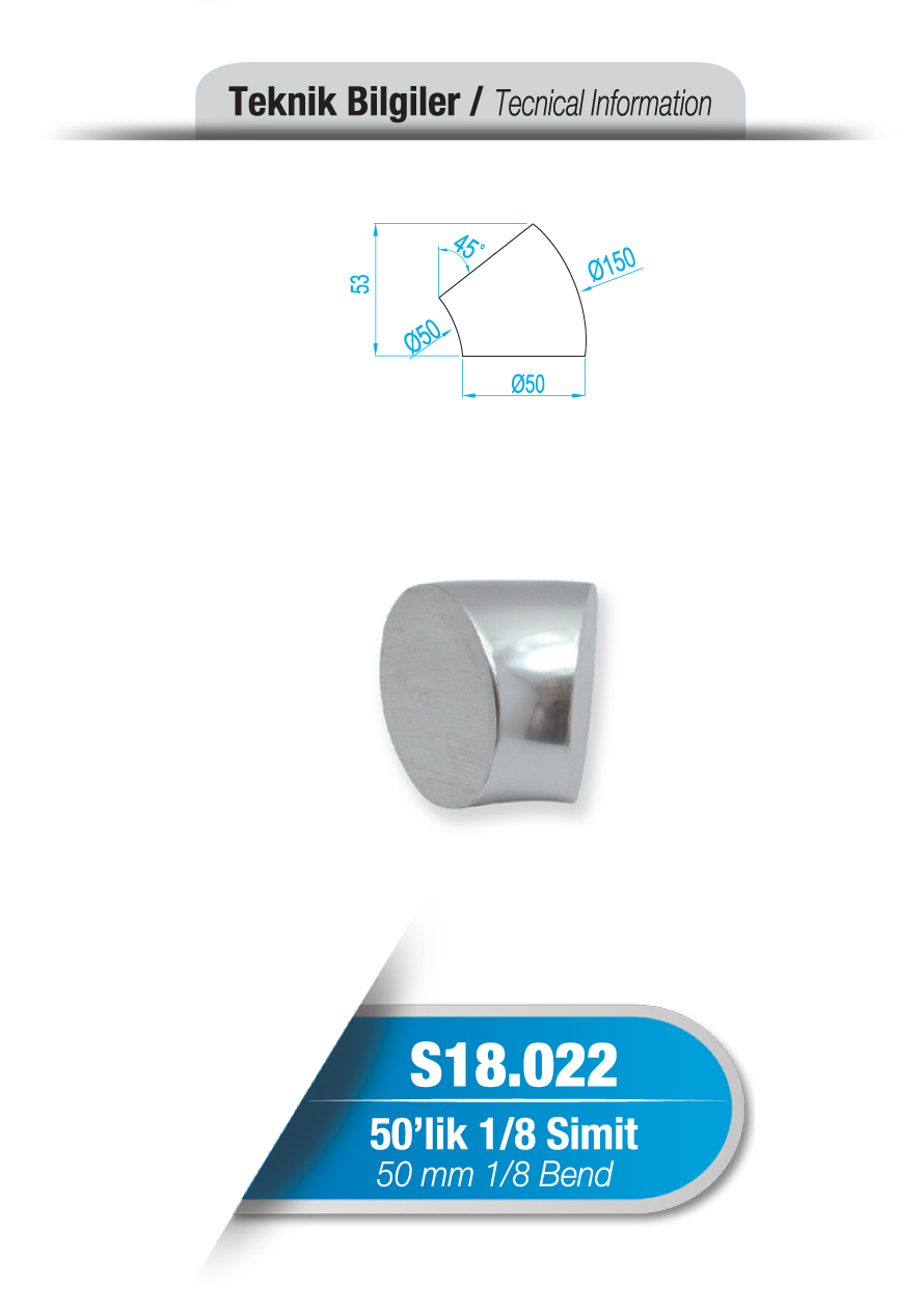 S18.022 50`lik 1/8 Simit
