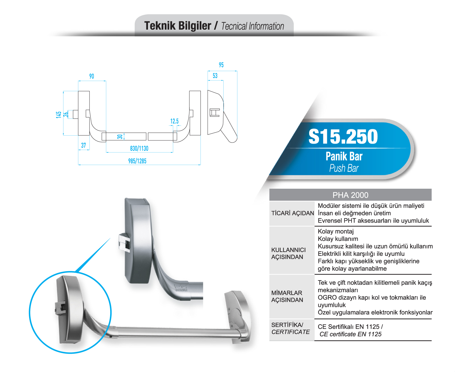 S15.250 Panik Bar